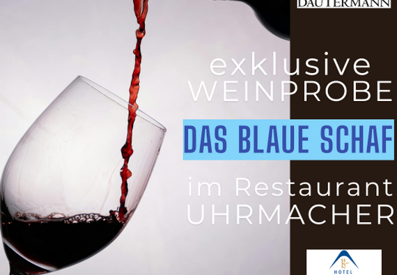 Weinprobe im Restaurant Uhrmacher